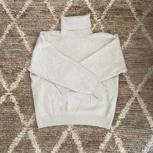 Artizia turtle neck sweater. Stone color - size small. Brand: Wilfred free.